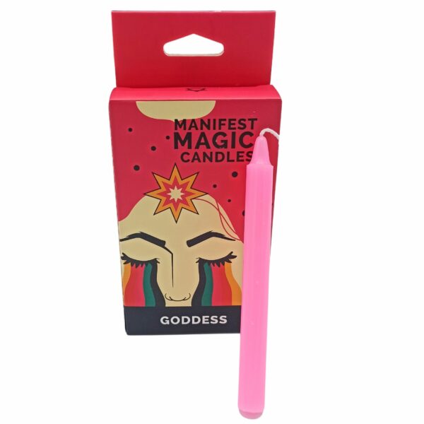 Manifest Magic Candles (pack of 12) - Pink - Image 2