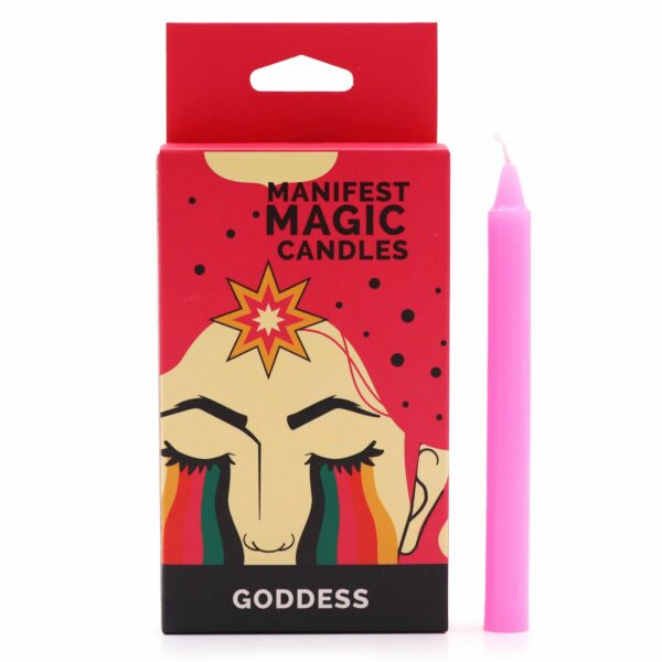 Manifest Magic Candles (pack of 12) - Pink - Image 5