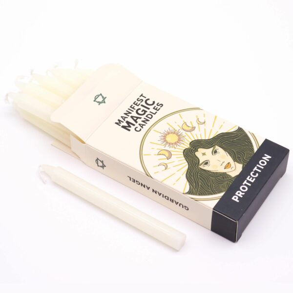 Manifest Magic Candles (pack of 12) - Ivory - Image 6