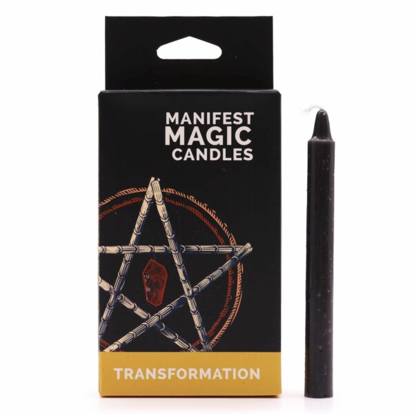 Manifest Magic Candles (pack of 12) - Black - Image 5