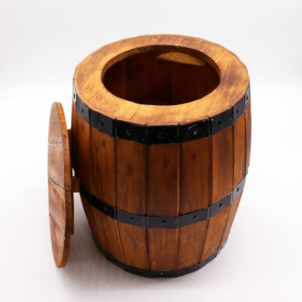Beer Barrel Stool - Natural - Image 2