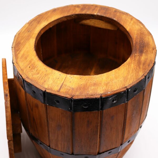 Beer Barrel Stool - Natural - Image 3