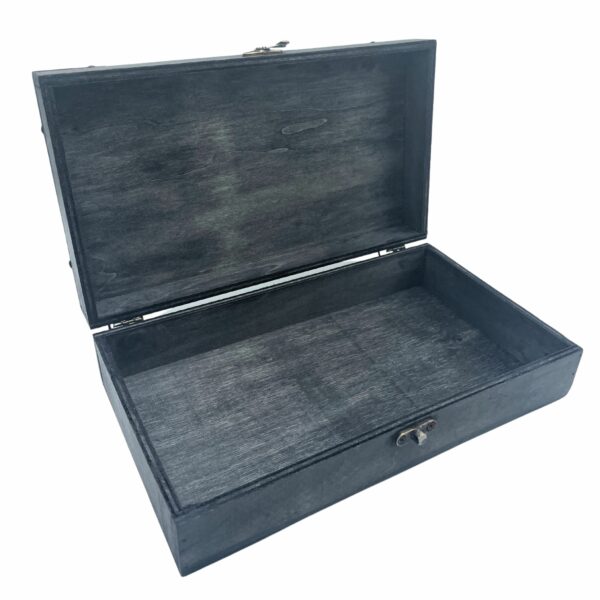 Tea / Gift / Hamper Box - Grey - Image 2