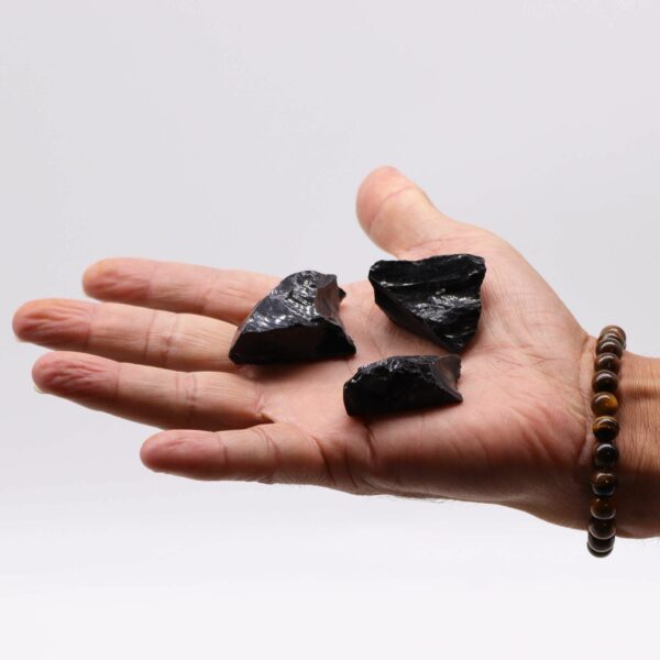 Raw Crystals (500gm) - Black Agate - Image 3