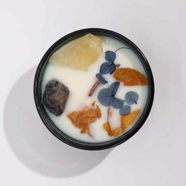 Hop Hare Crystal Magic Flower Candle - The Sun - Image 5