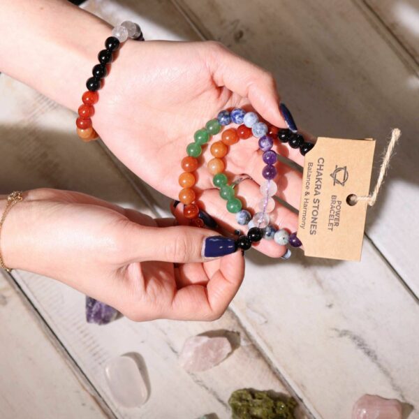 Power Bracelet - Chakra Stones - Image 2