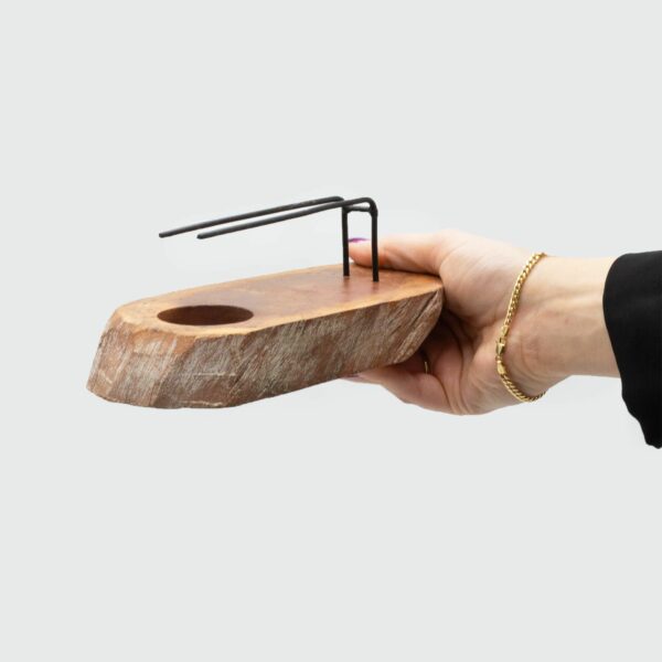 Palo Santo Heater - Whitewash Gamel Wood - Image 3