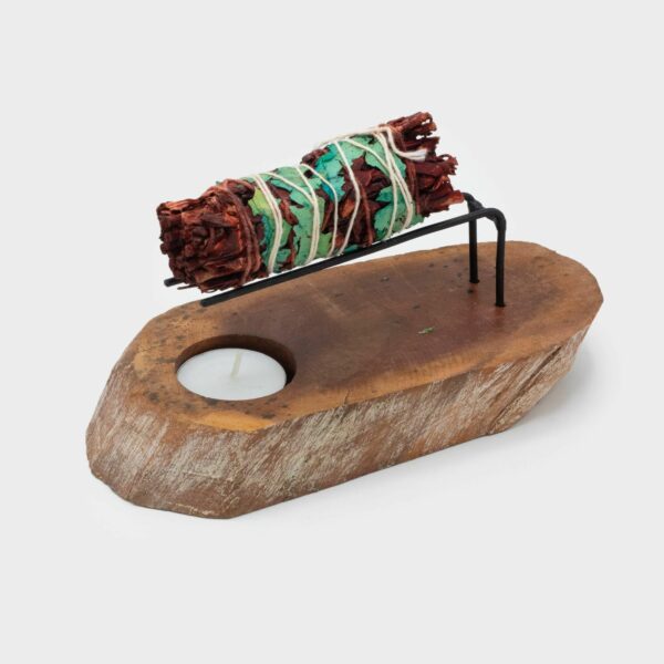 Palo Santo Heater - Whitewash Gamel Wood - Image 4