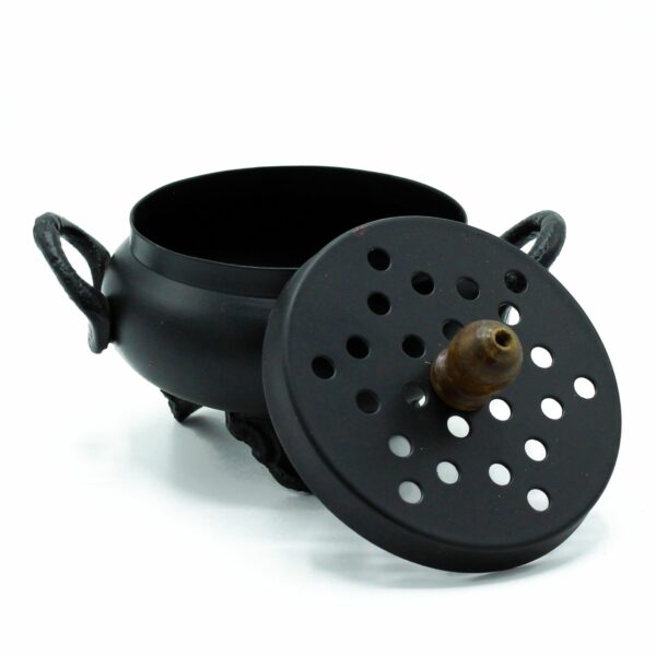 Classic Iron Cauldron Burner - Image 2