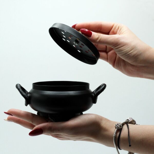 Classic Iron Cauldron Burner - Image 3
