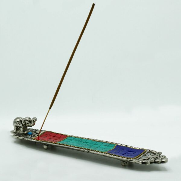 Elephant Long Tibetan Incense Holder - Image 2