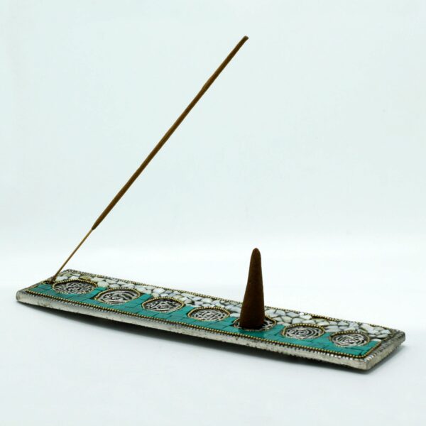 Seven Chakra Tibetan Decor Incense Holder - Image 2