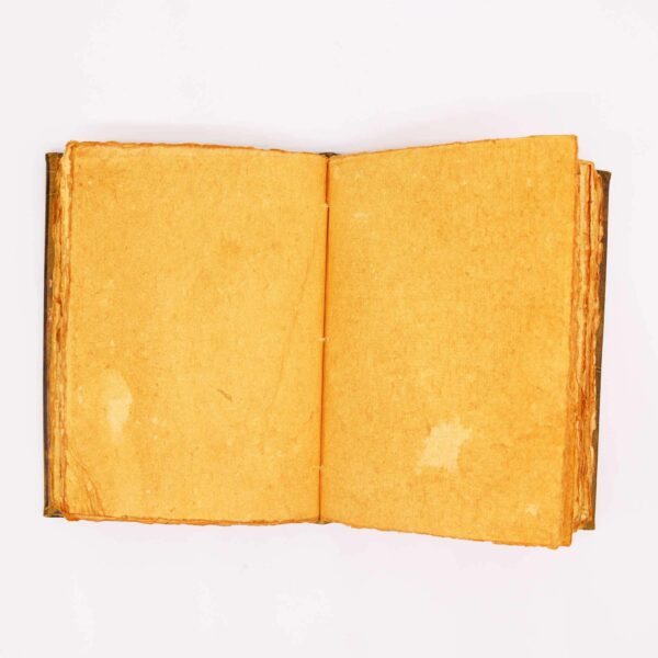 Heafty Coffee Tan Book - Zinc Owl Decor - 200 Deckle Edges Pages - 26x18cm - Image 3