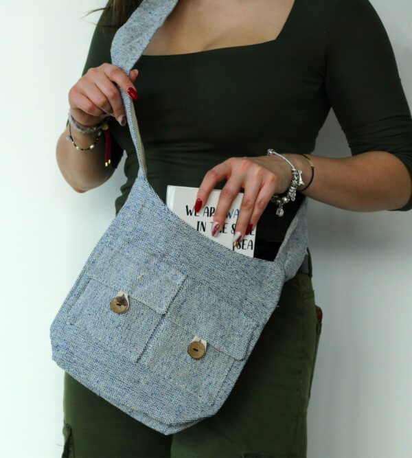 Natural Tones Two Pocket Bags - Soft Lavender - Medium - Image 2