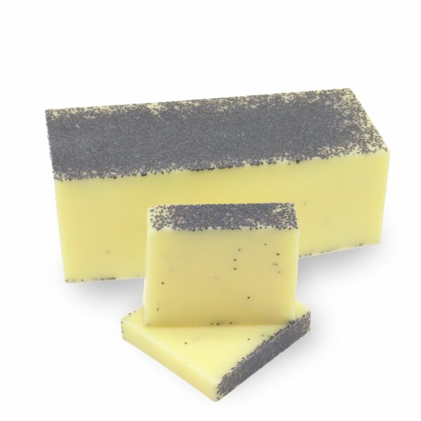 Lemon Poppy Soap Bar - Approx 100g - Image 2