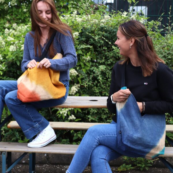 Soft Blend Shoulder Tote -Tumeric - Image 4
