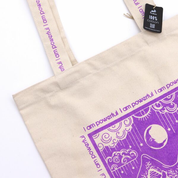 Hop Hare Tote Bag - I am Powerful - Image 3