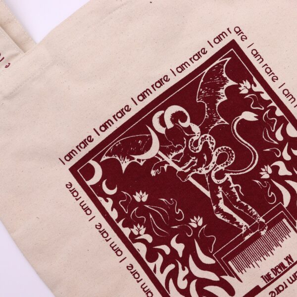 Hop Hare Tote Bag - I am Rare - Image 2