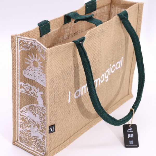 Hop Hare Jute Big Bag - I am Magical - Image 7