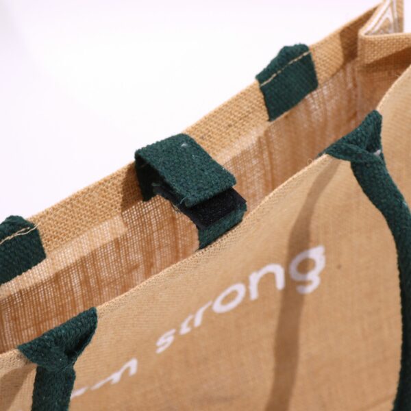 Hop Hare Jute Big Bag - I am Bright - Image 2