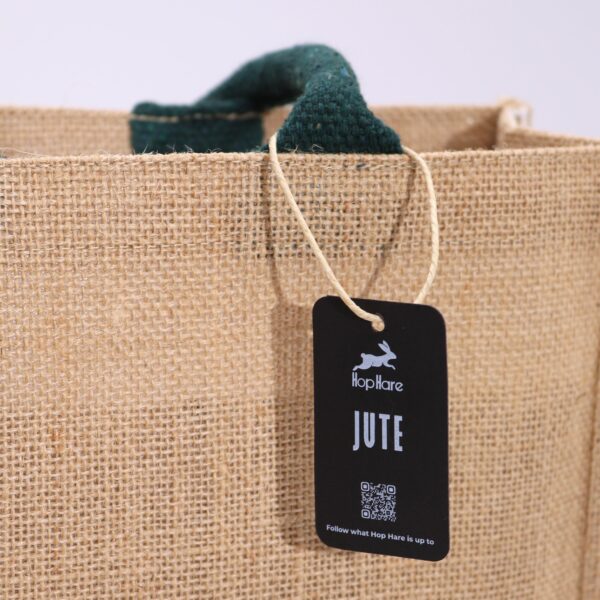 Hop Hare Jute Big Bag - I am Bright - Image 4