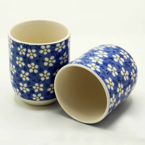 Herbal Tea Cups - Blue Daisey - Image 2