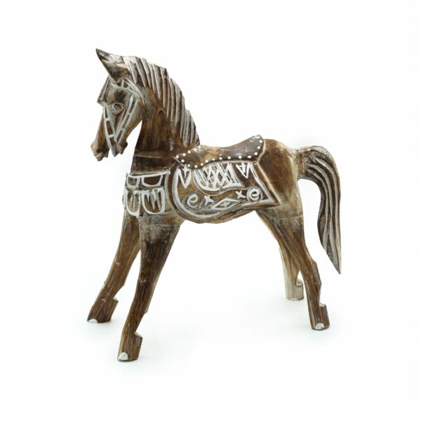 Medium Antique Horse 25 cm - Image 2
