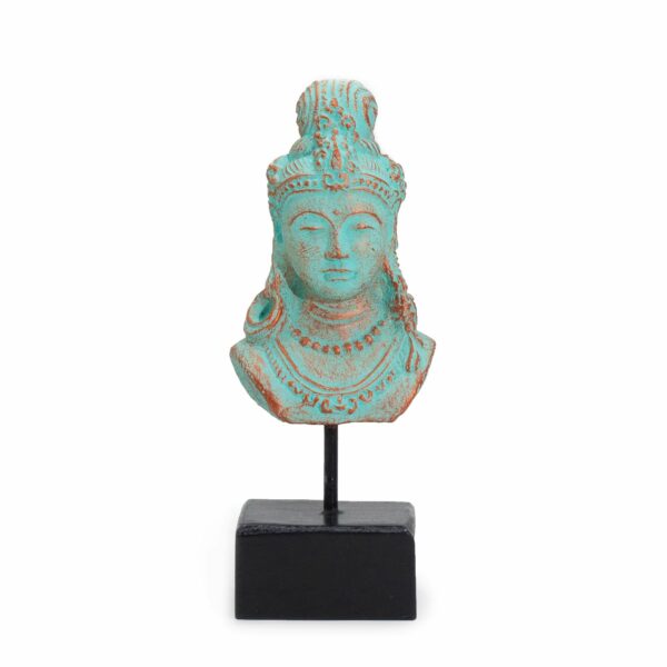 Lucky Java Princess on Stand - Green Copper - Image 3