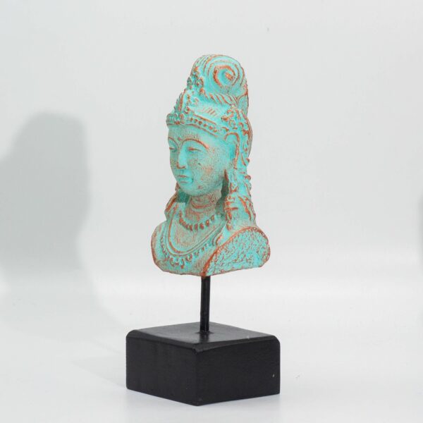 Lucky Java Princess on Stand - Green Copper - Image 4