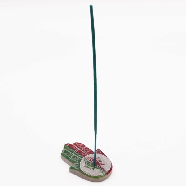 Soapstone Hamsa Incense Holder - Ganesha - Image 2
