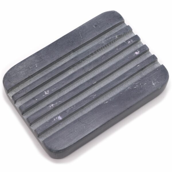 Grey Soapstone Soap Dish 12x8.5cm - Heavey Ridges - Image 2