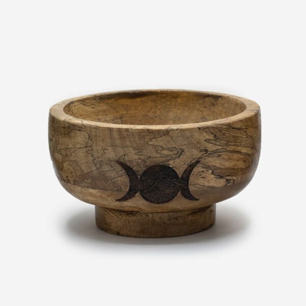 Small Ritual Bowl Incense Cone Holder 11x6.cm - (Asst Pentagon etc) - Image 3