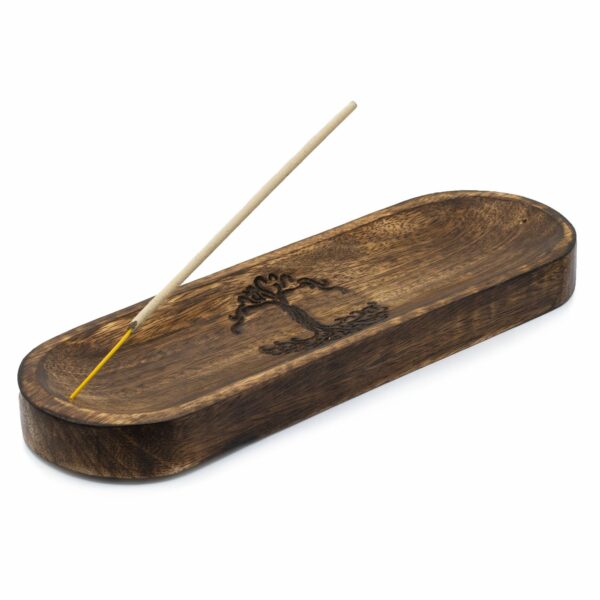 Large Incense Tray 30x10cm - Tree of Life - Image 2