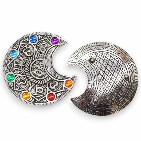 Seven Chakra Moon Incense Holder - Image 3