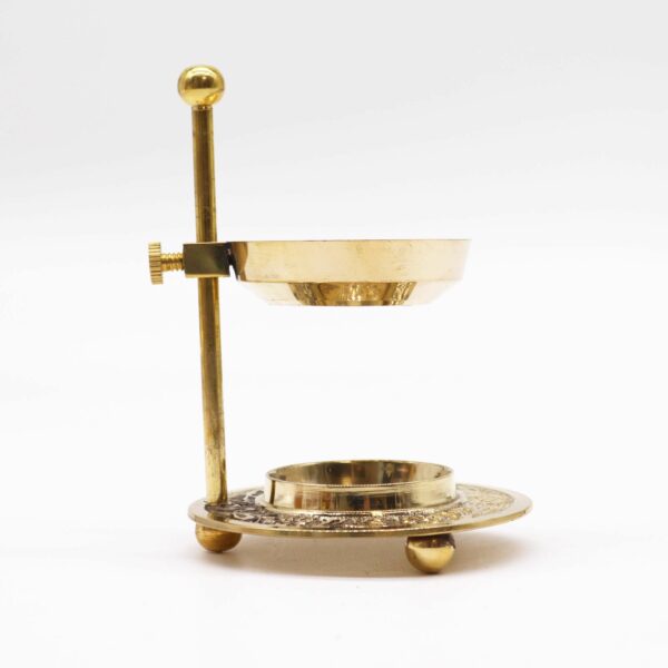 Brass Resin Incense Warmer - Adjustable - Image 2