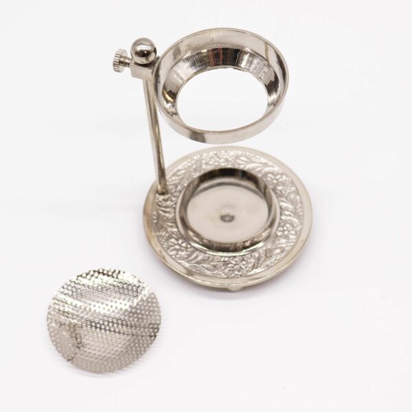Plated Brass Resin Incense Warmer - Adjustable - Image 3