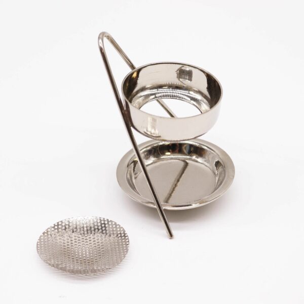 Plated Brass Resin Incense Warmer - Fixed - Image 3