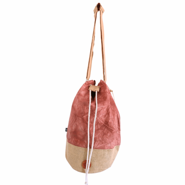 All Natural Backpack - Terracotta Stonewash - Hamsa - Image 2