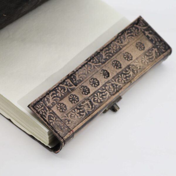 Two Dragons- Esoteric Notebook - Antique Grey - 200 pages  Stich Edge- 17.5x12.5x3cm - Image 3
