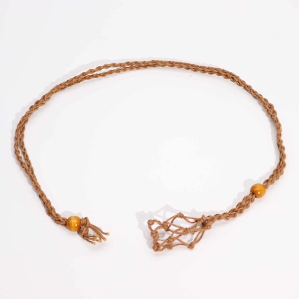 Gemstone Necklace Cord - Brown - Image 2