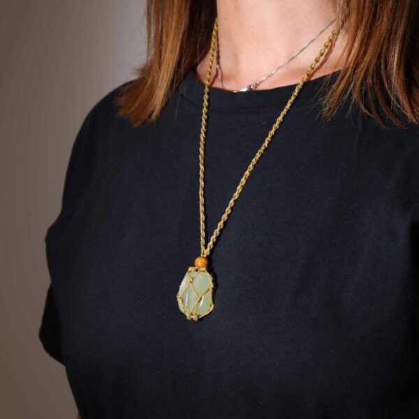 Gemstone Necklace Cord - Sand - Image 5