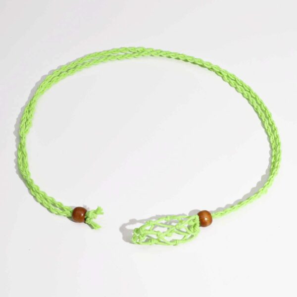 Gemstone Necklace Cord - Green - Image 2