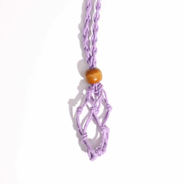 Gemstone Necklace Cord - Purple - Image 4