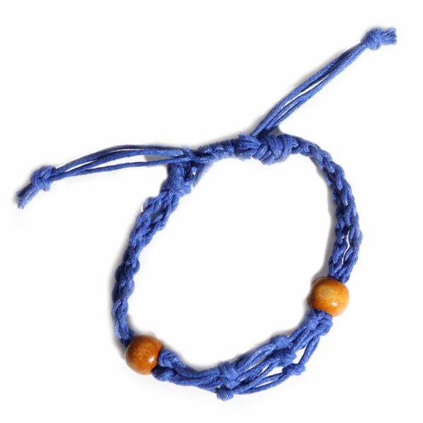 Gemstone Bracelet Cord - Navy - Image 3