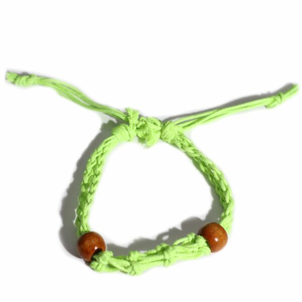 Gemstone Bracelet Cord - Green - Image 2