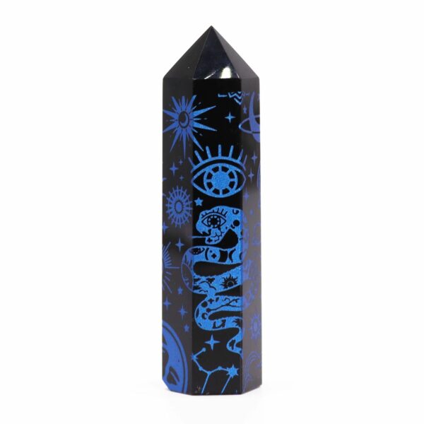 Black Obsidian Point - Mystic Story - Midnight Blue - Image 3