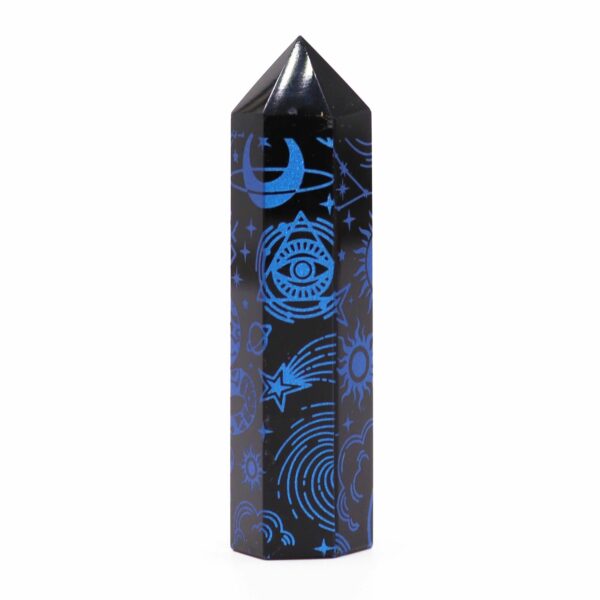 Black Obsidian Point - Mystic Story - Midnight Blue - Image 5