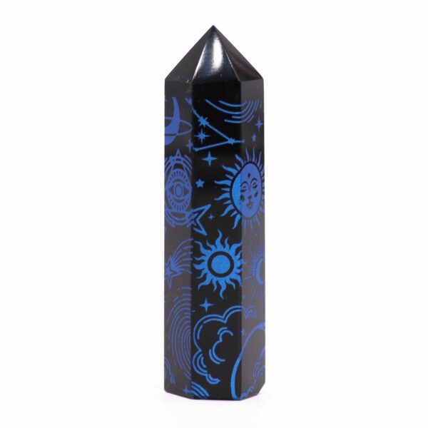 Black Obsidian Point - Mystic Story - Midnight Blue - Image 6