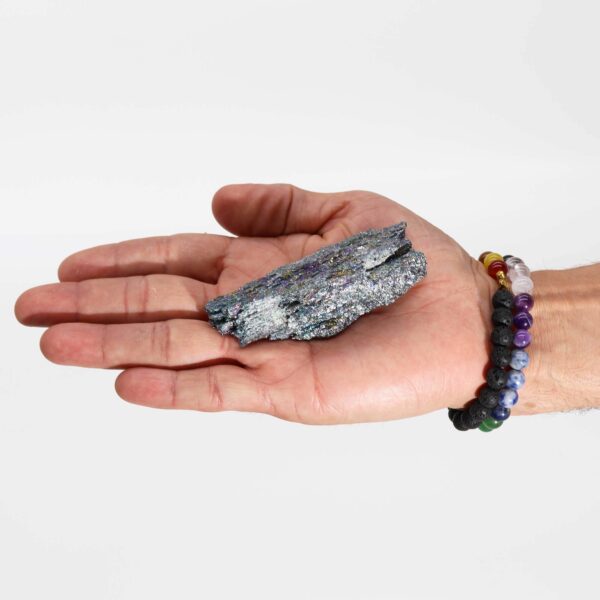 Enhanced Natural Titanium - Seven Colour Chakra Stone (approx 40-80gm 7-10cm) - Image 4