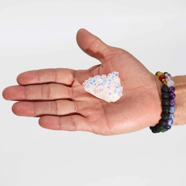 Small Enhanced Quartz - Aura Angel Quartz - Image 4